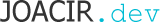 Joacir.dev Logo